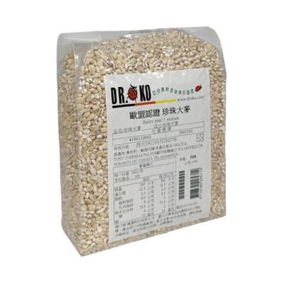【DR.OKO】有機珍珠大麥(小薏仁) 500g3